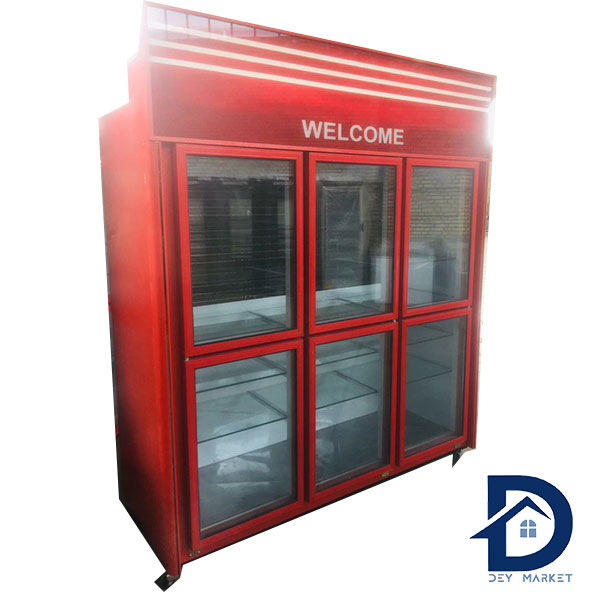 یخچال ایستاده شش درب یکطرف نما