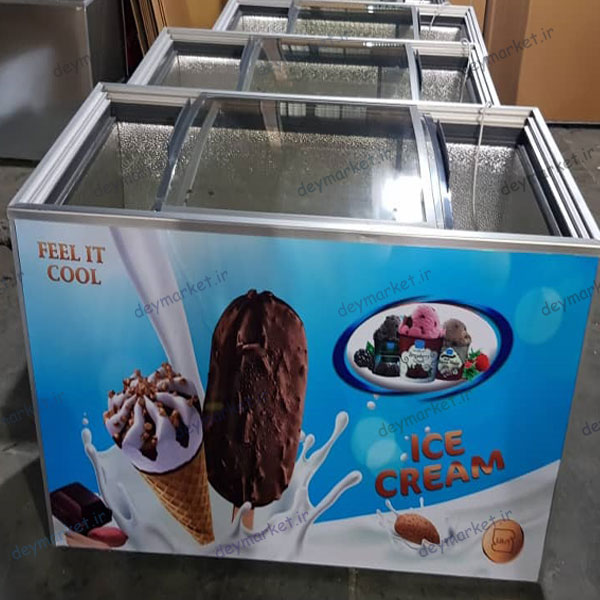 یخچال بستنی کافی شاپ